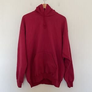 VTG 90s Russell Athletic Hoodie Sweatshirt XXL Heavyweight Red Made In USA “A”